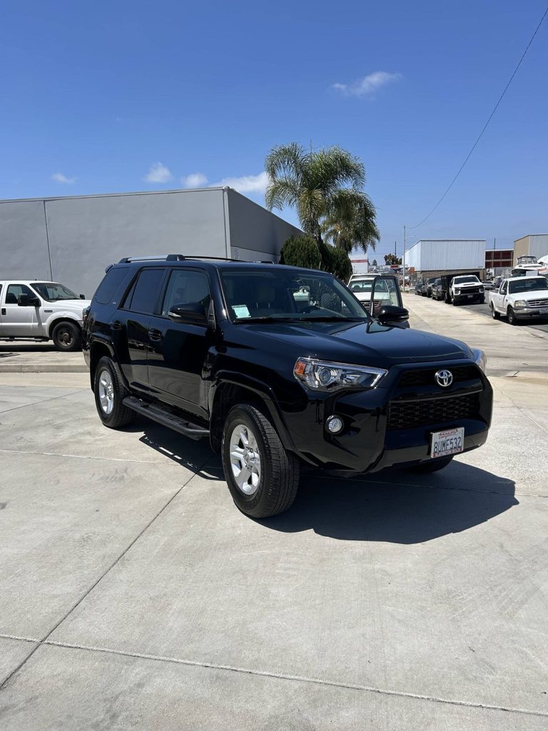 4Runner — ready for delivery